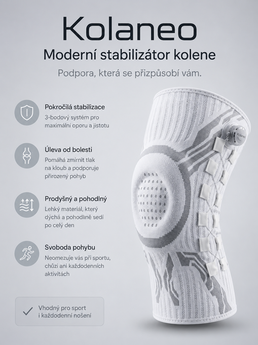 Kolaneo - Pokročilý stabilizátor kolene